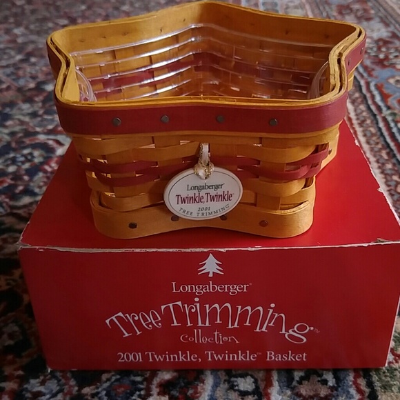 Longaberger Tree Trimming Twinkle, Twinkle Basket - Picture 2 of 8